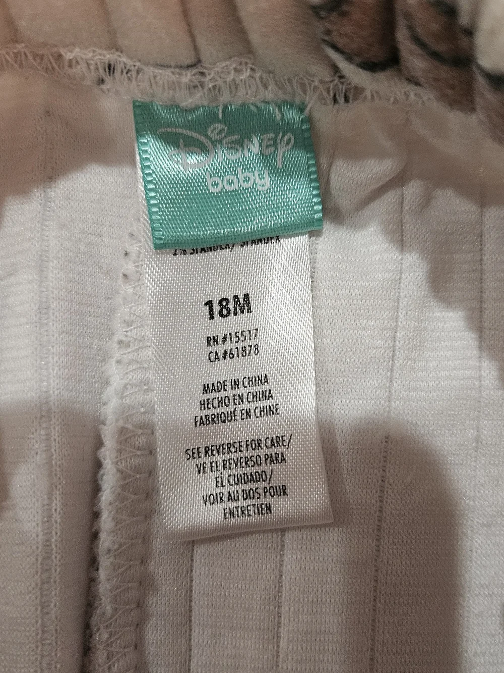 Disney Winnie the Pooh Pajama Set - 18 Months